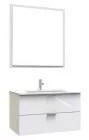 Meuble à suspendre 80cm blanc marteen