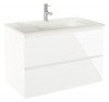 Meuble PANADURA à suspendre 60 cm blanc brillant - BATHROOM THERAPY