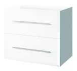 Caisson à suspendre blanc avec tiroirs NEW YORK 60cm