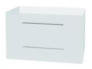Caisson à suspendre blanc avec tiroirs NEW YORK 80cm