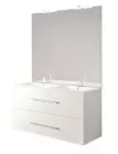 Meuble NEW YORK à suspendre 120cm blanc