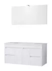 Meuble LUMPUR à suspendre 100cm miroir suspendu