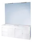 Meuble LUMPUR à suspendre 120cm miroir affleurant