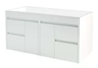 Caisson à suspendre 100cm LUMPUR blanc