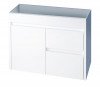 Bloc meuble à suspendre 60cm Lumpur blanc - BATHROOM THERAPY