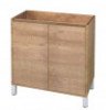 Bloc meuble 60cm avec portes Odessa bois - BATHROOM THERAPY