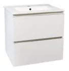 Meuble OSLO à suspendre 2 tiroirs 60cm blanc mat
