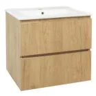 Meuble OSLO à suspendre 2 tiroirs 60cm bois