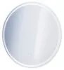 Miroir LED Louxor ø80 contours sablés