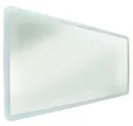 Miroir LED Athènes 120X60cm contours givrés