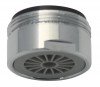 Aérateur de bec chromé m24/100 - grille hostaform