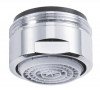 Aérateur de bec chromé m24/100 - NEOPERL - grille elastomere