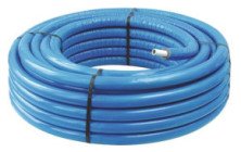 Tube multicouche ø32 isolé bleu en couronne 50m