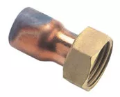 Raccord droit avec collet battu ø16-15/21 - 359 GLCU