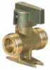 Robinet d'arrêt 1/4 de tour à patte pour gaz propane M20/150