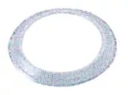 Rosace pour gaine aluminium spécial gaz ø125mm
