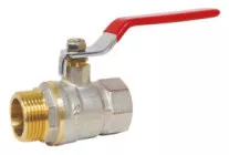 Vanne à sphère mâle femelle 40/49 à manette plate