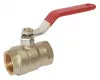 Vanne à sphère double femelle 40/49 V490 à manette plate