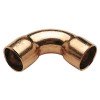 Coude cuivre 90° grand rayon double femelle ø28 - 2A CU