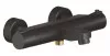 Thermostatique de bain-douche noir mat Fact'Ory C2 