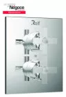 Thermostatique de douche avec set déco à encastrer Star'O  Inside