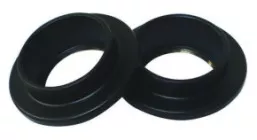Bague décor noire 13 à 17mm
