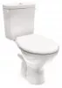 Pack WC sans bride NF LIMPIO charnières plastique 