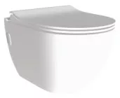 Cuvette suspendue design carénée sans bride 