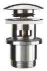 Bonde de lavabo quick-clac avec lanterne laiton - wirquin pro