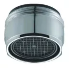 Aérateur mâle 24/100 grille plastique 13,5 à 15l/min
