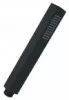 Douchette carrée anticalcaire monojet laiton noir 24,5mm 