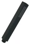 Douchette carrée anticalcaire monojet laiton noir 24,5mm 