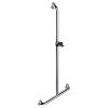 Barre de douche en T inox - NORMBAU