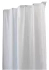Rideau de douche PVC avec anneaux 90x200cm