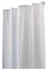 Rideau de douche PVC avec anneaux 180x200cm