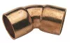 Coude 45° cuivre à souder double femelle ø40 - 41 CU