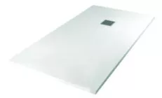 Receveur de douche résine de synthèse MINA blanc 90x180