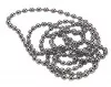 chaînette perlée laiton chromé ø3,3mm