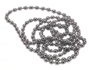 chaînette perlée laiton chromé ø4,5mm