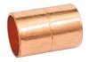 Manchon cuivre à souder égal double femelle ø14 - 270 CU