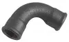 Coude grand rayon 90° FF33/42 fonte noire N°2