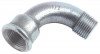 Coude égal fonte galvanisée grand rayon 90° mâle femelle N° 1