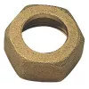 Écrou 6 pans laiton brut pour collet battu ø22-26/34 - 374