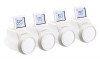 Pack de 4 têtes thermostatiques sans fil hr92 - HONEYWELL