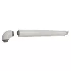Kit ventouse horizontal 60/100 blanc - ARISTON