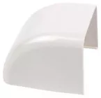 Embout de finition pour goulotte rigide 80mm