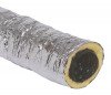 Conduit souple isolé algaine ø80 - 6 mètres - ALDES