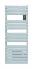 Radiateur sèche-serviettes électrique avec soufflerie Adelis vert d'eau 1750W - ATLANTIC
