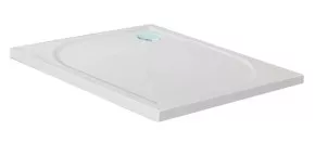 Receveur de douche extra-plat en béton de synthèse 90x90cm