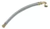 Flexible chauffage coudé 1000mm ø32 à 2 écrous tournants 33/42